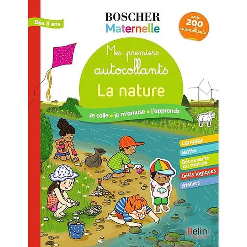 Mes premiers autocollants : la nature : [Autocollant]