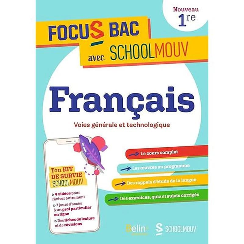 Français, voies générale et technologique, nouveau 1e