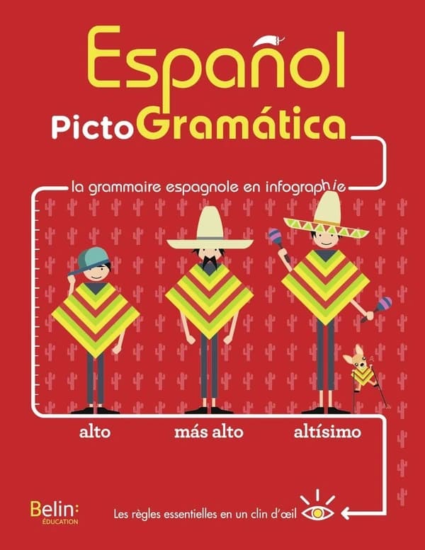 Español pictogramática : la grammaire espagnole en infographie