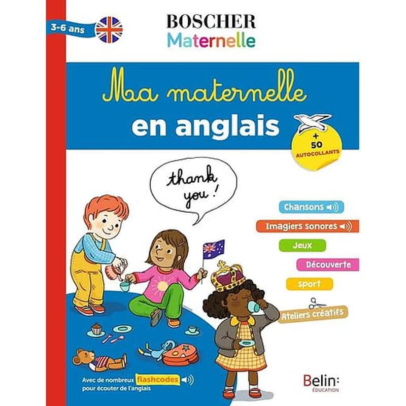 Ma maternelle en anglais