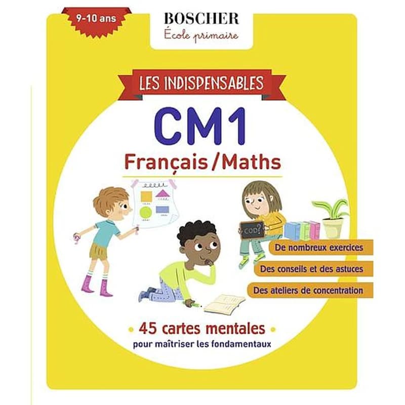 Les cahiers Boscher : Les indispensables de CM1