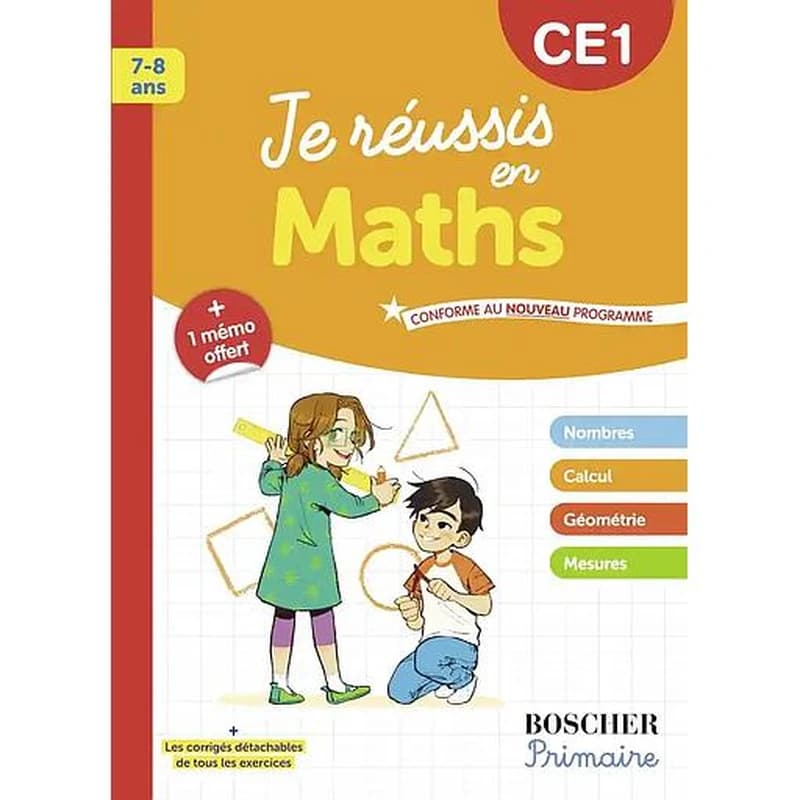 Je réussis en maths CE1 (édition 2025)