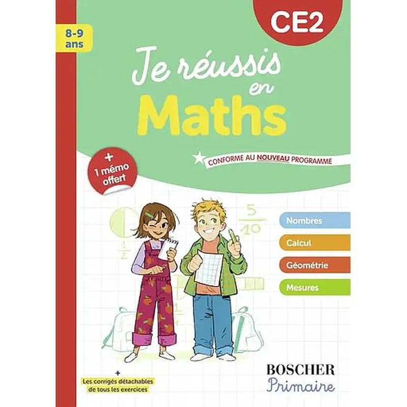 Je réussis en maths CE2 (édition 2025)