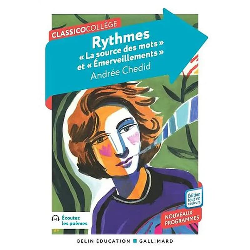 Rythmes (Éd. tout en couleurs) [Andrée Chedid] ; dossier par Léa Malek,... et Astrid Chauvineau,...