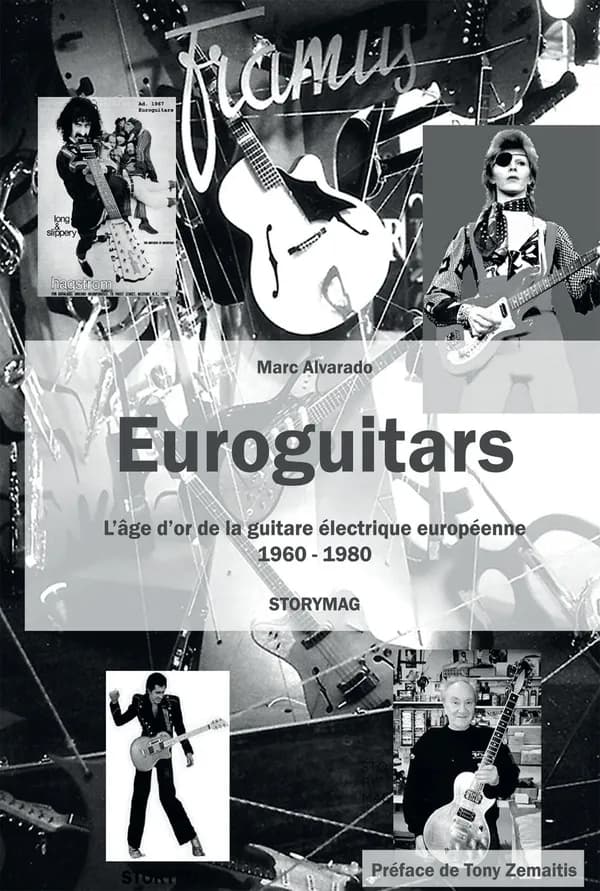 Euroguitars : l'âge d'or de la guitare électrique européenne, 1960-1980 : une encyclopédie de toutes les marques européennes qui ont fait la légende