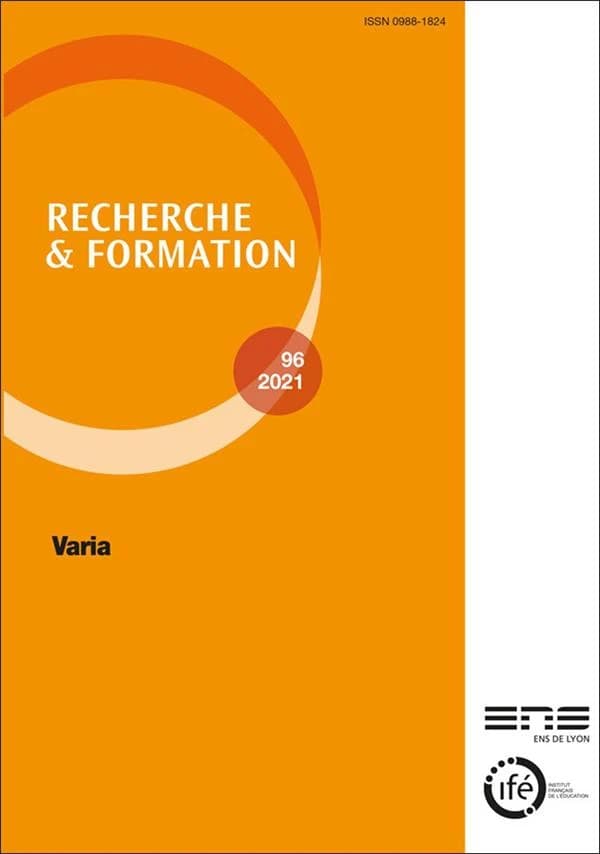 Recherche Et Formation, N° 96