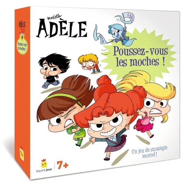 Mortelle Adèle : poussez-vous les moches ! un jeu de stratégie mortel !