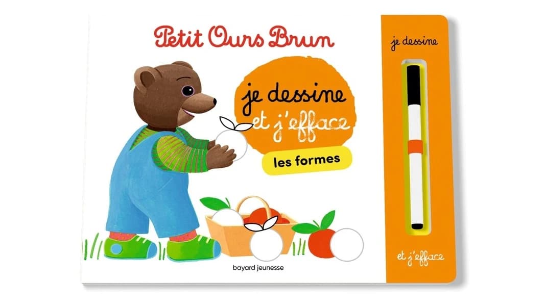 Petit Ours Brun : je dessine et j'efface les formes