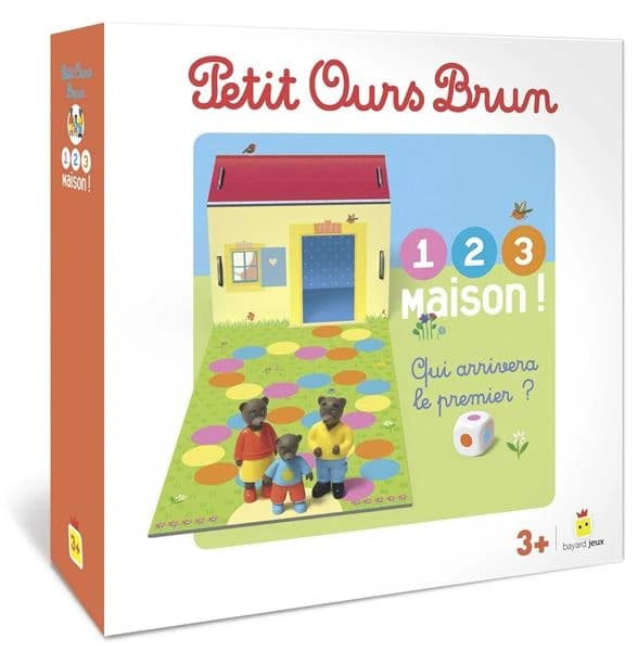 Petit Ours Brun : 1,2,3, maison ! ; qui arrivera le premier ?