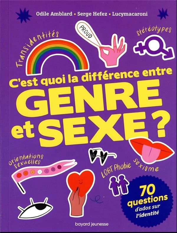 C'est quoi la différence entre genre et sexe ? : 70 questions d'ados sur l'identité
