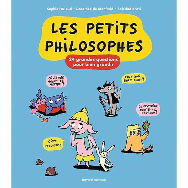 Les petits philosophes : 24 grandes questions pour bien grandir : une rubrique Pomme d'Api