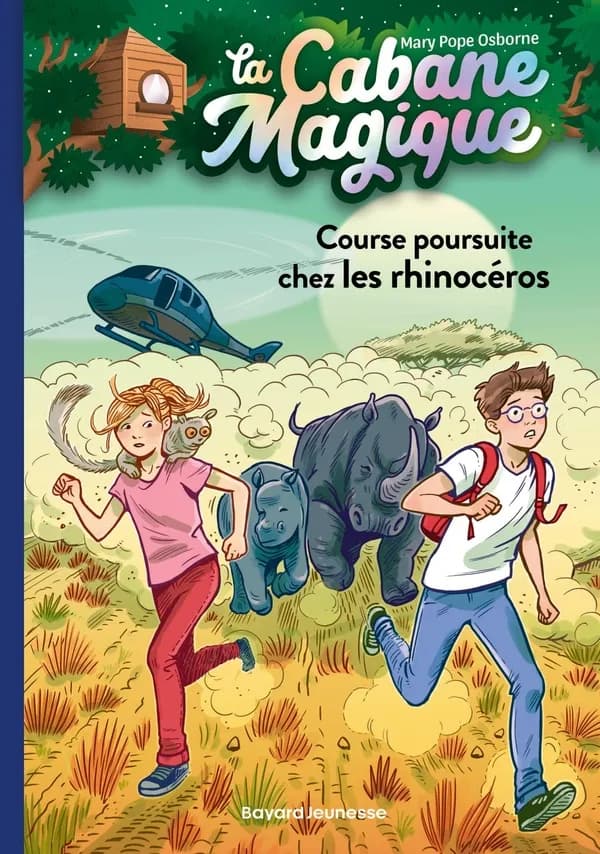 Course poursuite chez les rhinocéros