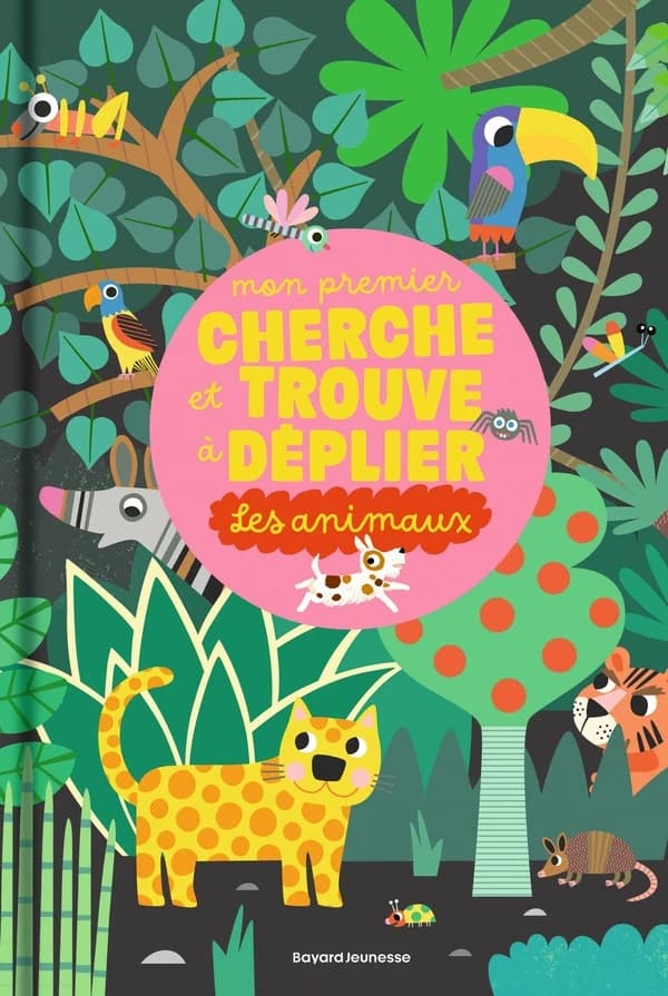 Mon premier cherche et trouve à déplier : Les animaux