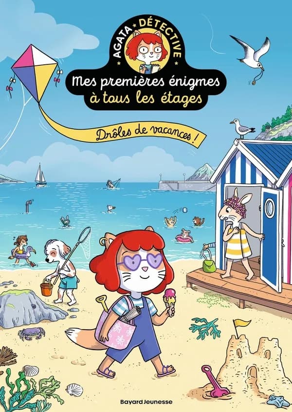 Mes premières énigmes à tous les étages : Agata Crispy détective : drôles de vacances !. 8