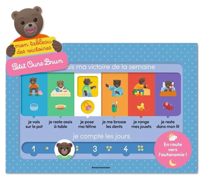 Petit Ours Brun : Mon tableau des victoires