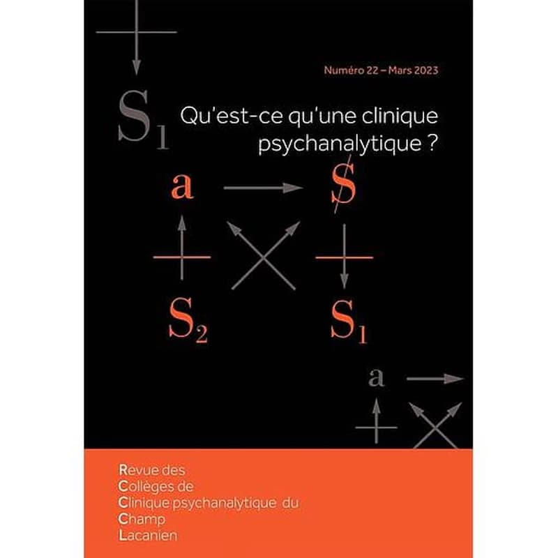 Revue des collèges cliniques du champ lacanien n.22 : qu'est-ce qu'une clinique psychanalytique ?