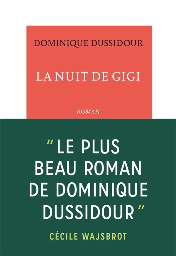 La nuit de Gigi : roman
