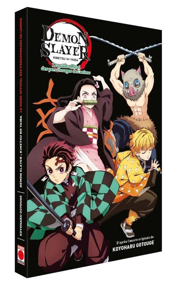 Demon Slayer : le guide officiel des personnages de l'animé : coffret Tomes 1 à 3