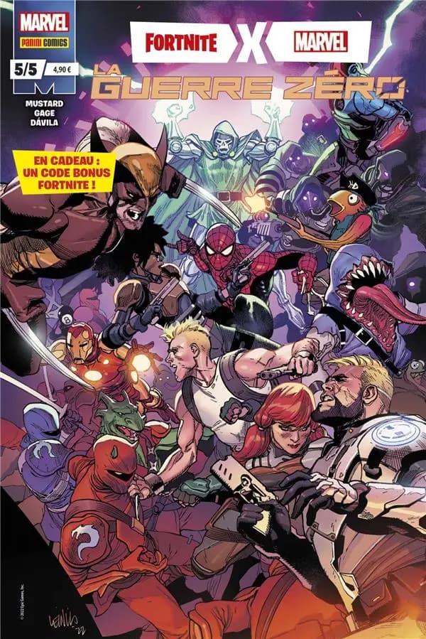 Fortnite X Marvel : la guerre zéro n.5