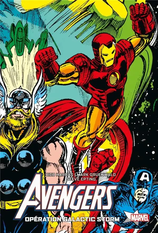 Avengers : opération Tempête galactique (Éd. collector) [scénario], Bob Harras, Mark Gruenwald ; [dessin], Steve Epting