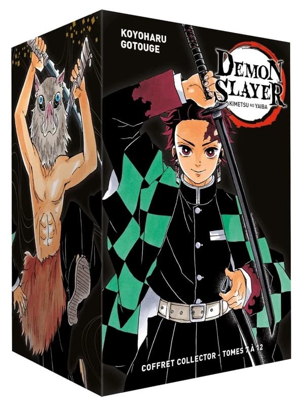 Demon slayer : kimetsu no yaiba. Tomes 7 à 12 (Coffret collector) Koyoharu Gotouge
