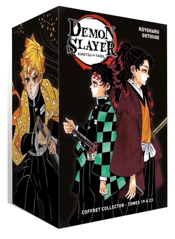 Demon slayer : kimetsu no yaiba. Tomes 19 à 23 (Coffret collector) Koyoharu Gotouge
