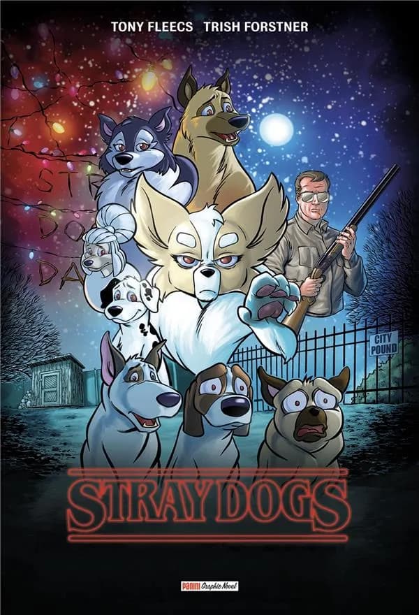 Stray Dogs : Couverture Stranger Things