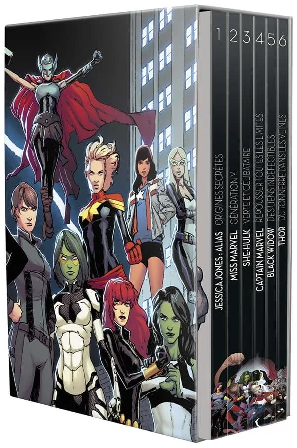 Les super-héroïnes Marvel ([Éd. à] tirage limité)