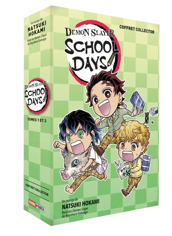 Demon slayer school days. 1 & 2 (Coffret collector)