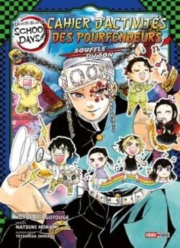 Demon slayer : school days : Cahier d'activités des Pourfendeurs Tome 2 : Souffle du son