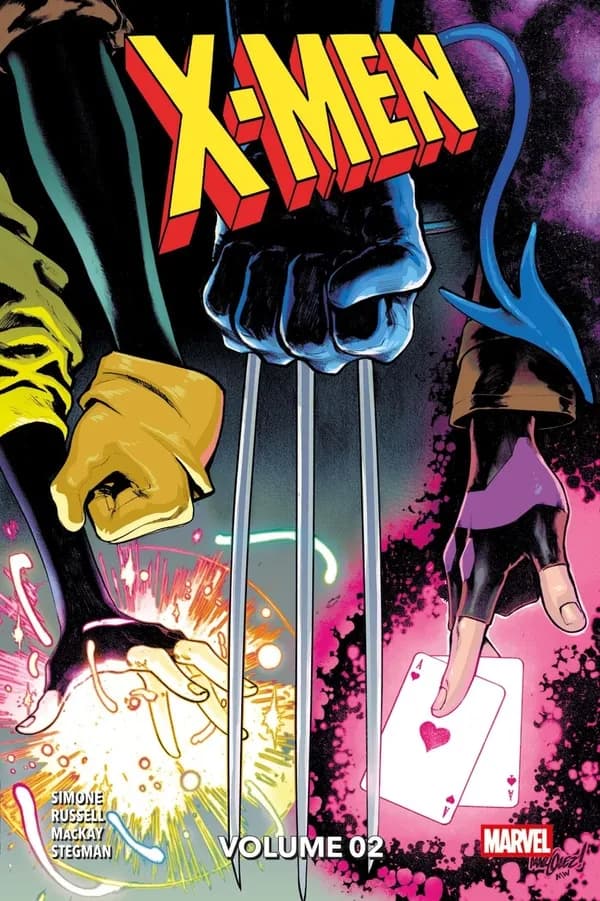 X-Men. Volume 02 (Éd. collector) [scénario], Simone, Russell, MacKay ; [dessin], Stegman
