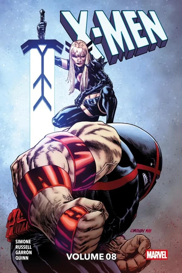 X-Men. Volume 08 (Éd. collector) [scénario], Simone, Russell ; [dessin], Garrón, Quinn
