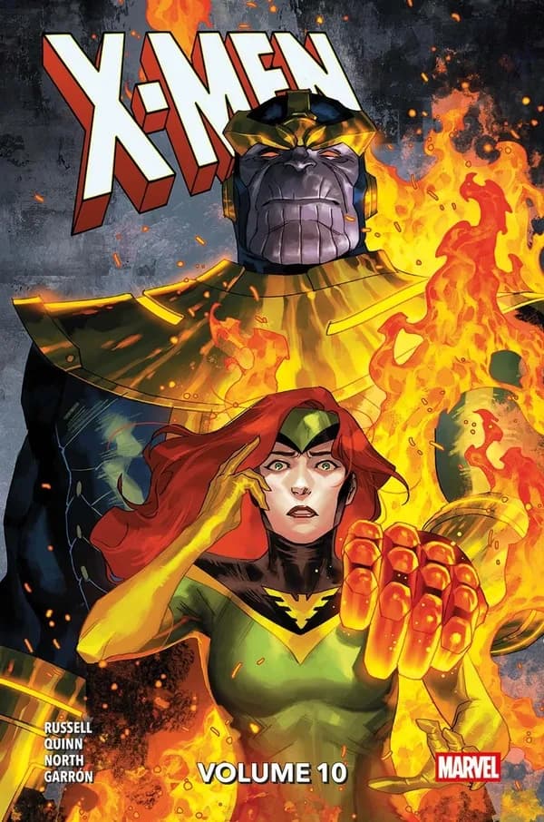 X-Men. Volume 10 (Ed. collector) [scénario], Russell, North ; [dessin], Quinn, Garrón