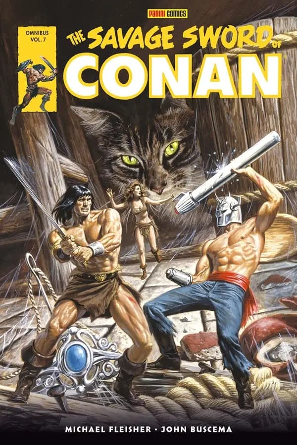 The savage sword of Conan. Volume 7, 1983-1984 (Éd. en noir et blanc) [scénario], Michael Fleisher, John Buscema