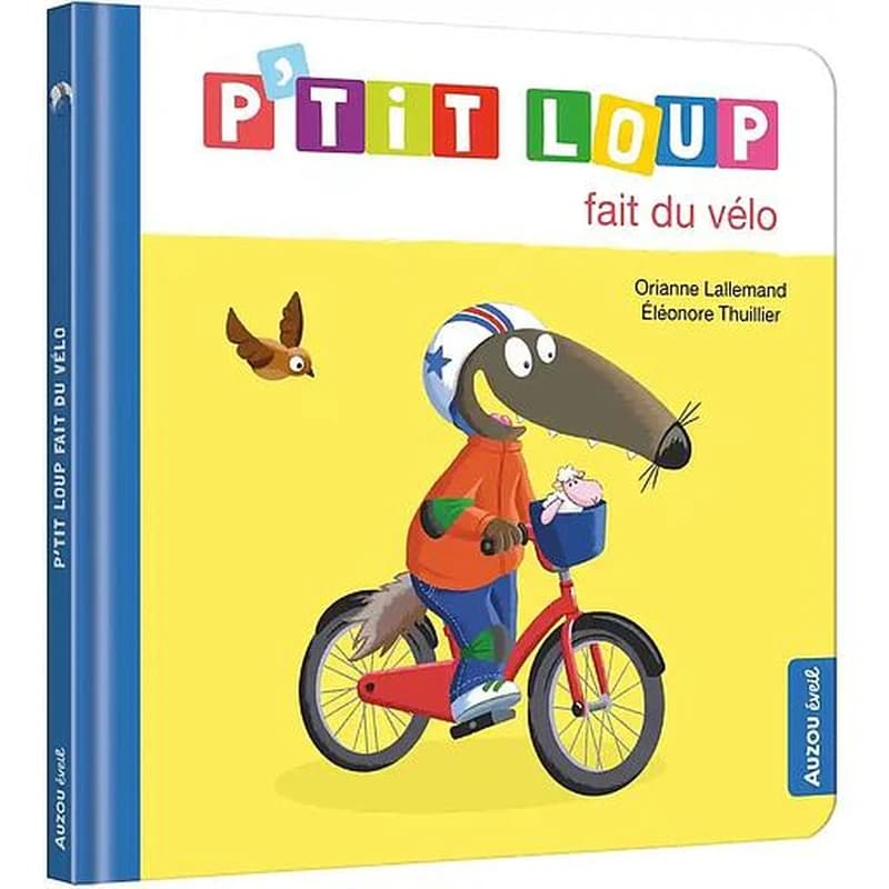 P'tit loup fait du vélo
