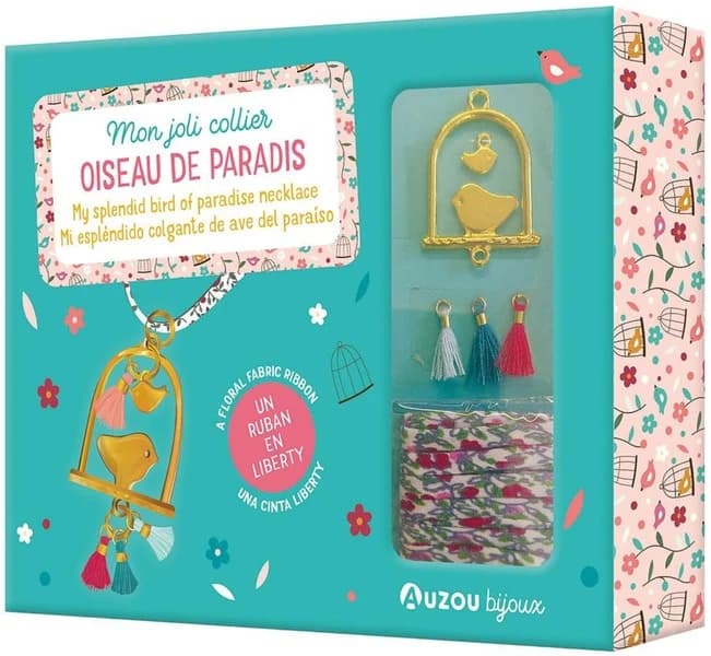 Mon joli collier oiseau de paradis