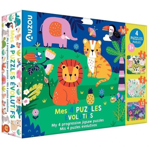 Mes 4 puzzles évolutifs