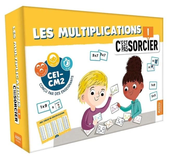 Les multiplications : c'est pas sorcier !