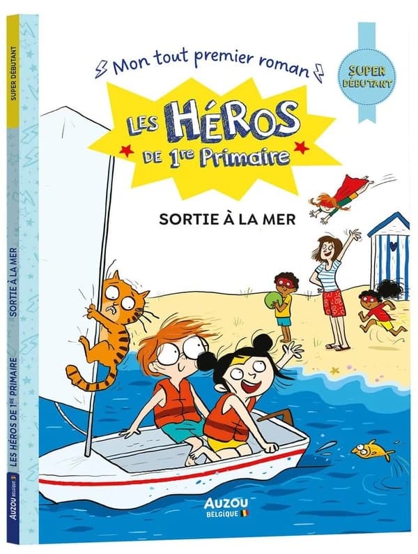 Les héros de 1ère primaire ; super débutant ; sortie à la mer
