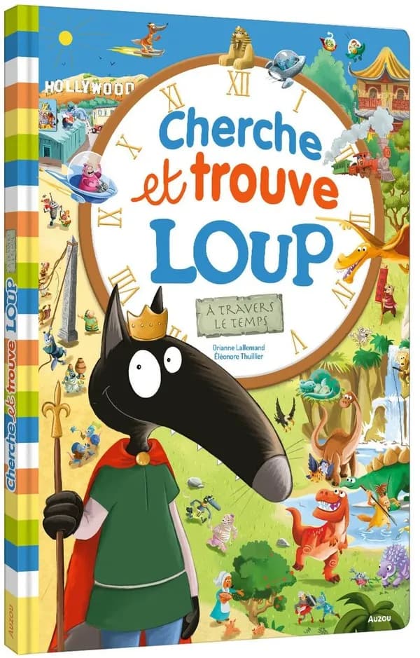 Cherche et trouve Loup : à travers le temps
