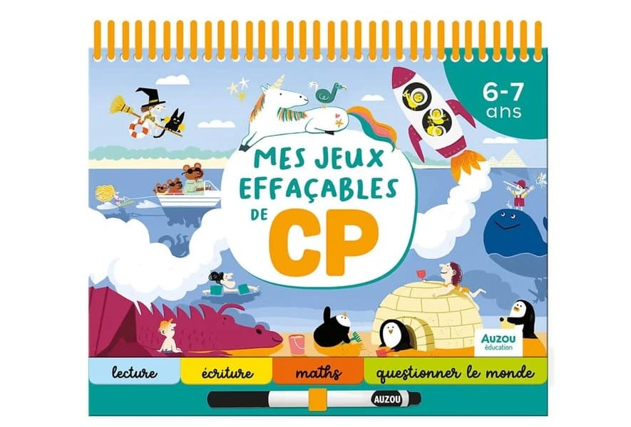 Mes jeux effaçables de CP