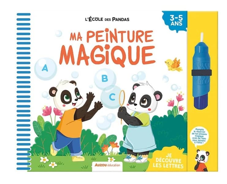 Ma peinture magique : Je découvre les lettres