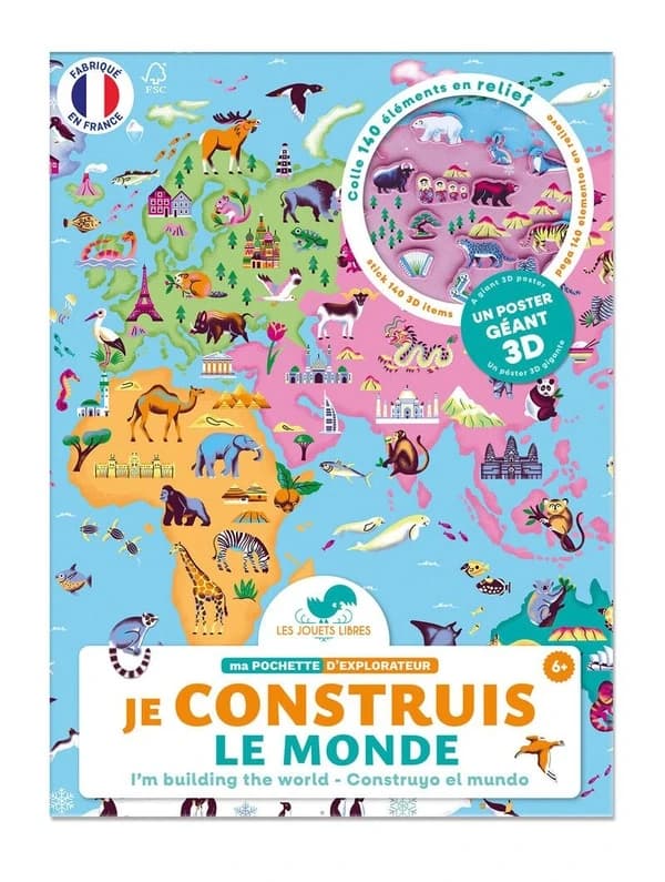 Ma pochette d'explorateur : Je construis le monde