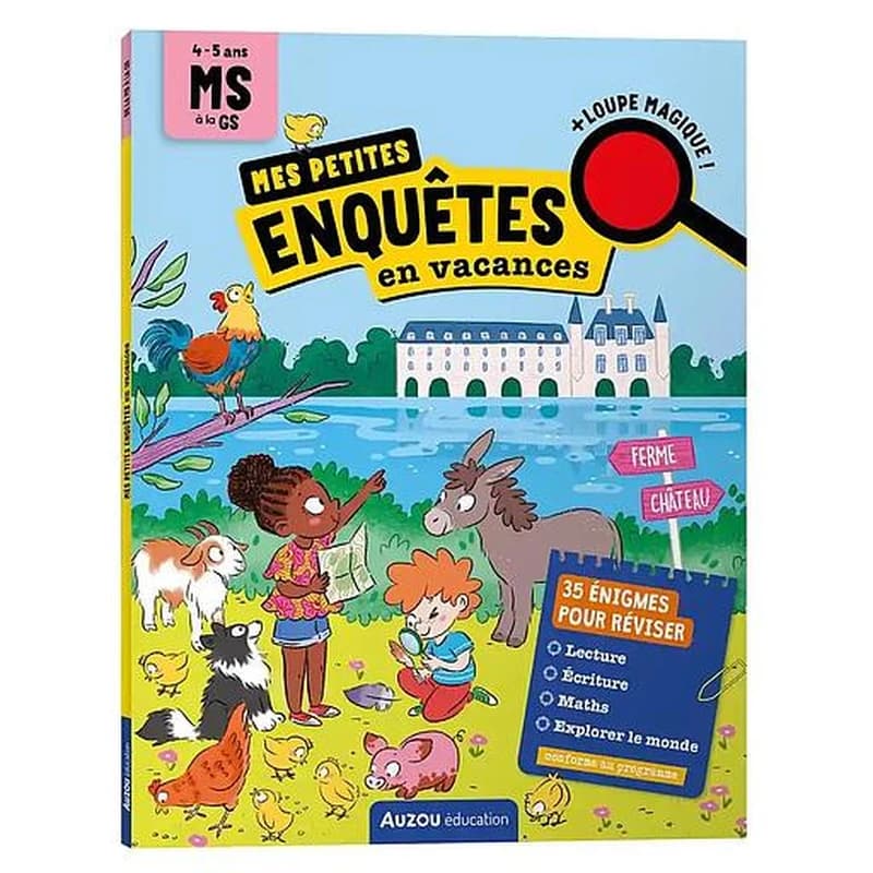 Cahier de vacances : Mes petites enquêtes en vacances (édition 2025)
