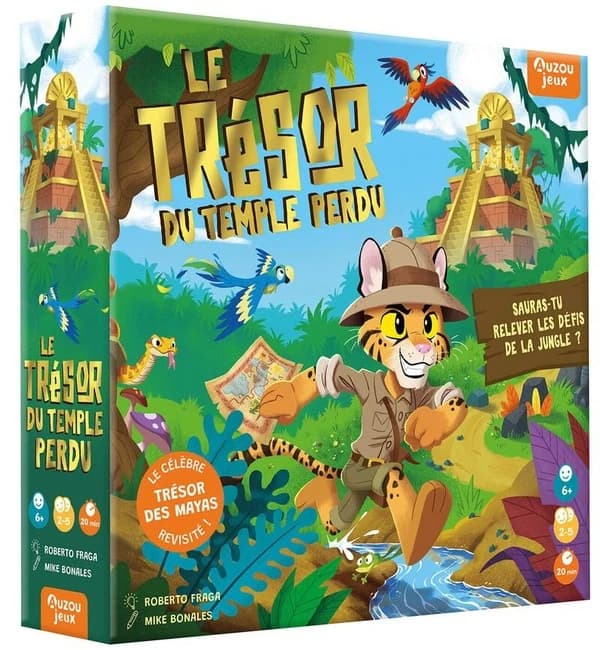 Le trésor du temple perdu : Sauras-tu relever les défis de la jungle ?
