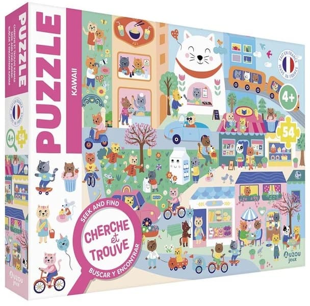 Puzzle cherche et trouve : Kawaii