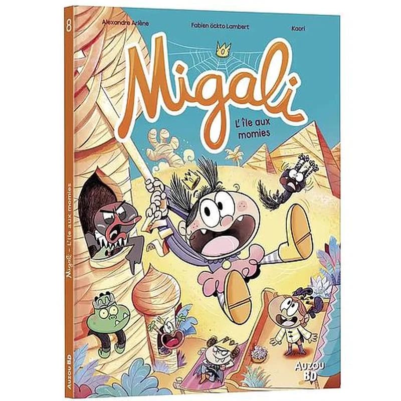 Migali : Tome 8 L'île aux momies