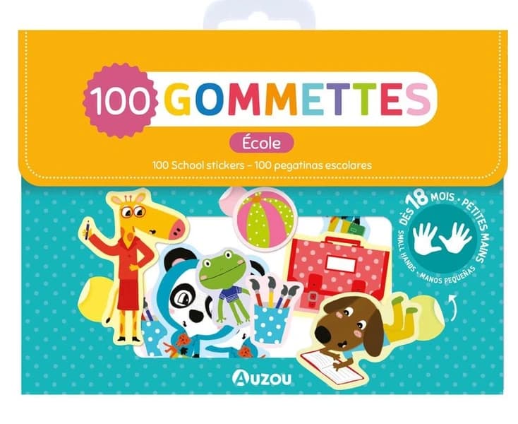 Ecole : 100 gommettes