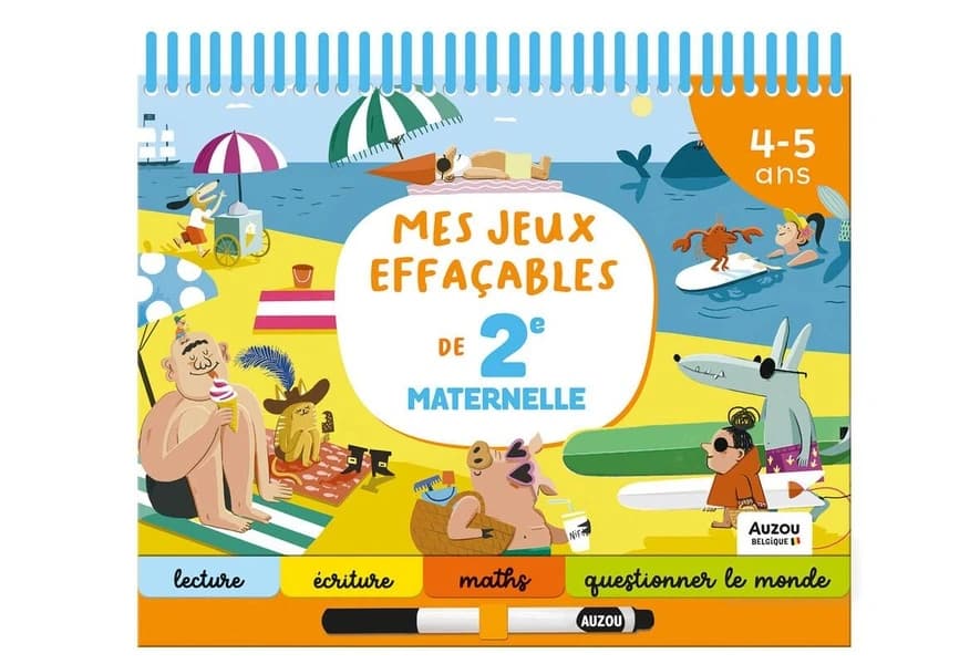 Mes jeux effaçables de 2e Maternelle