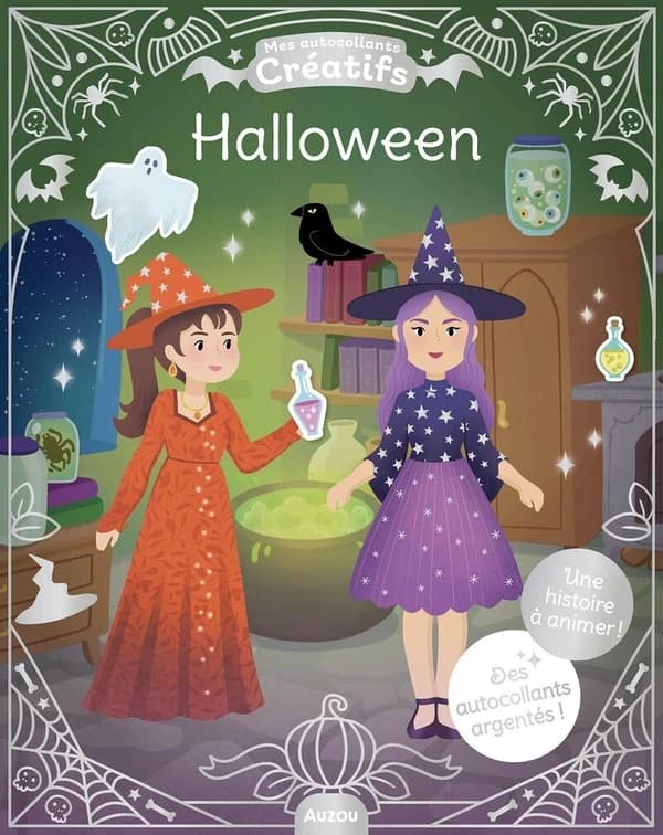 Halloween : mes autocollants créatifs : 500 autocollants